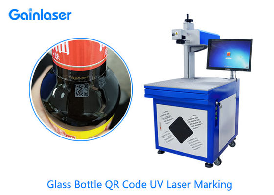AC110V 0.02mm UV λέιζερ γυαλιού ανιχνευτών που χαρακτηρίζει τη μηχανή